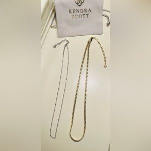 Kendra Scott Fashion Necklace Mixed Metal Layering Set